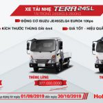 Xe tải Daehan Tera 245L 2.5 Tấn